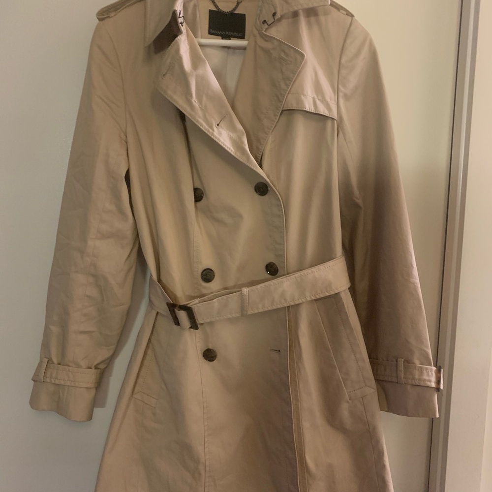 Women's Tan Trench Coat
